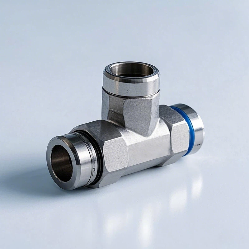 Connettore T idraulico